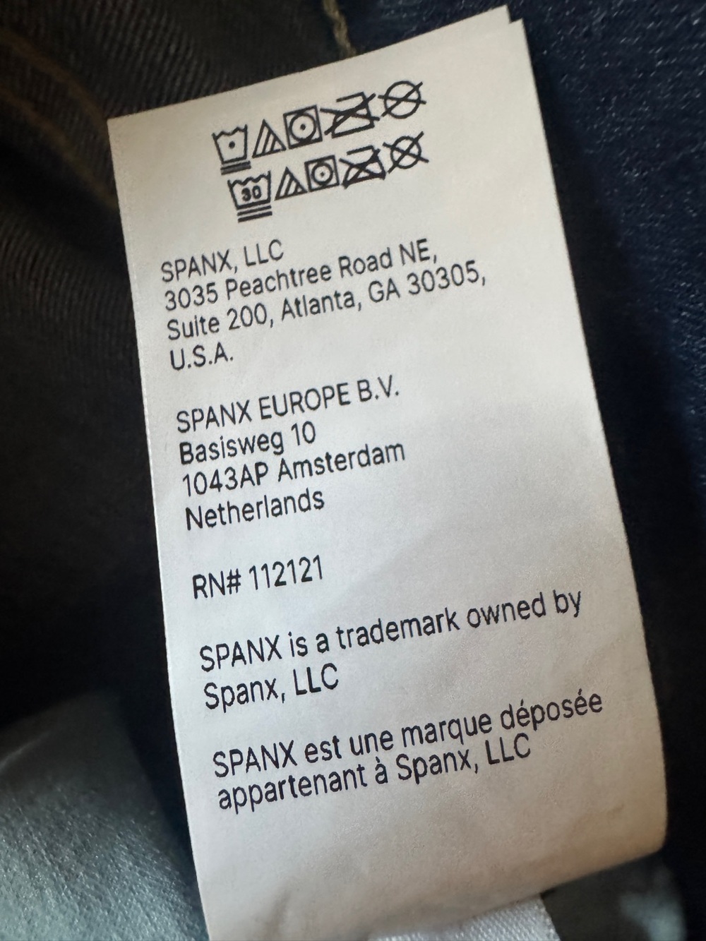 NWT Size 12 SPANX Classic Blue Flare Jeans 30-32” waist - Picture 10 of 11